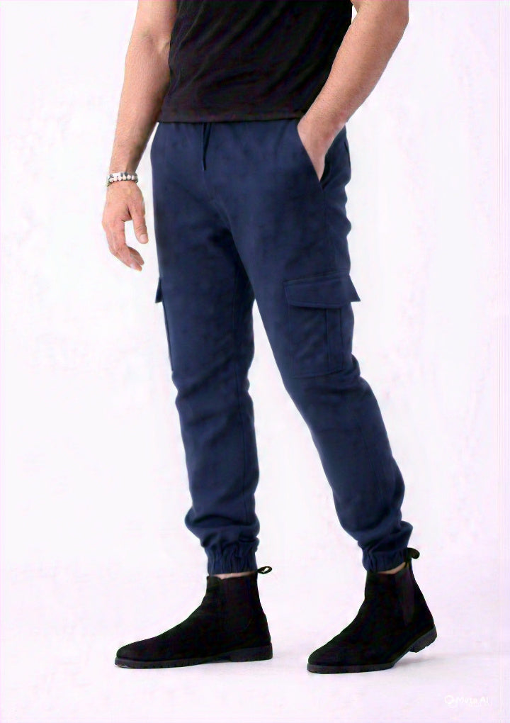 Cargo Trouser in Navy blue colour