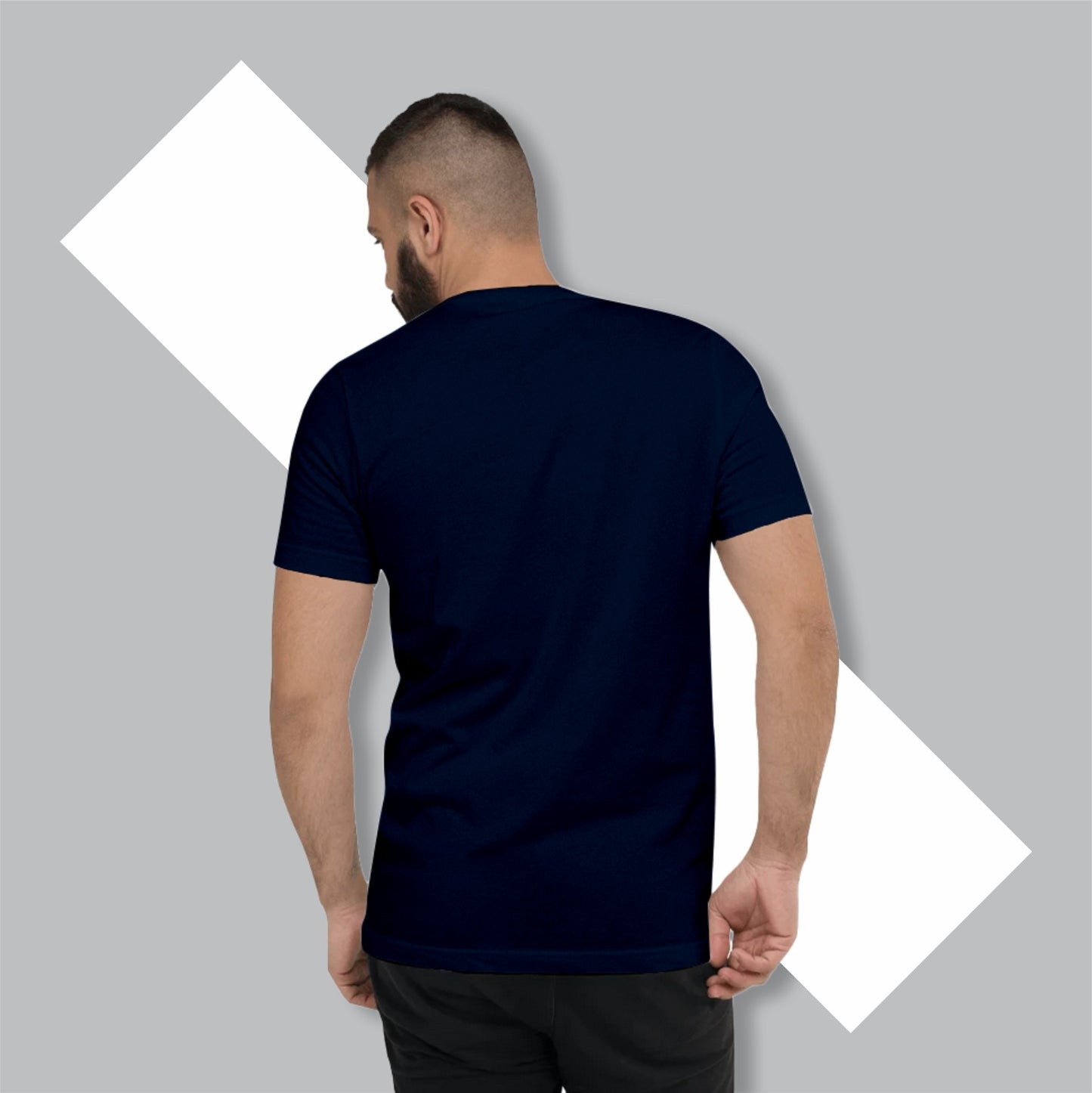 Men T-Shirt TH 022 Navy Blue