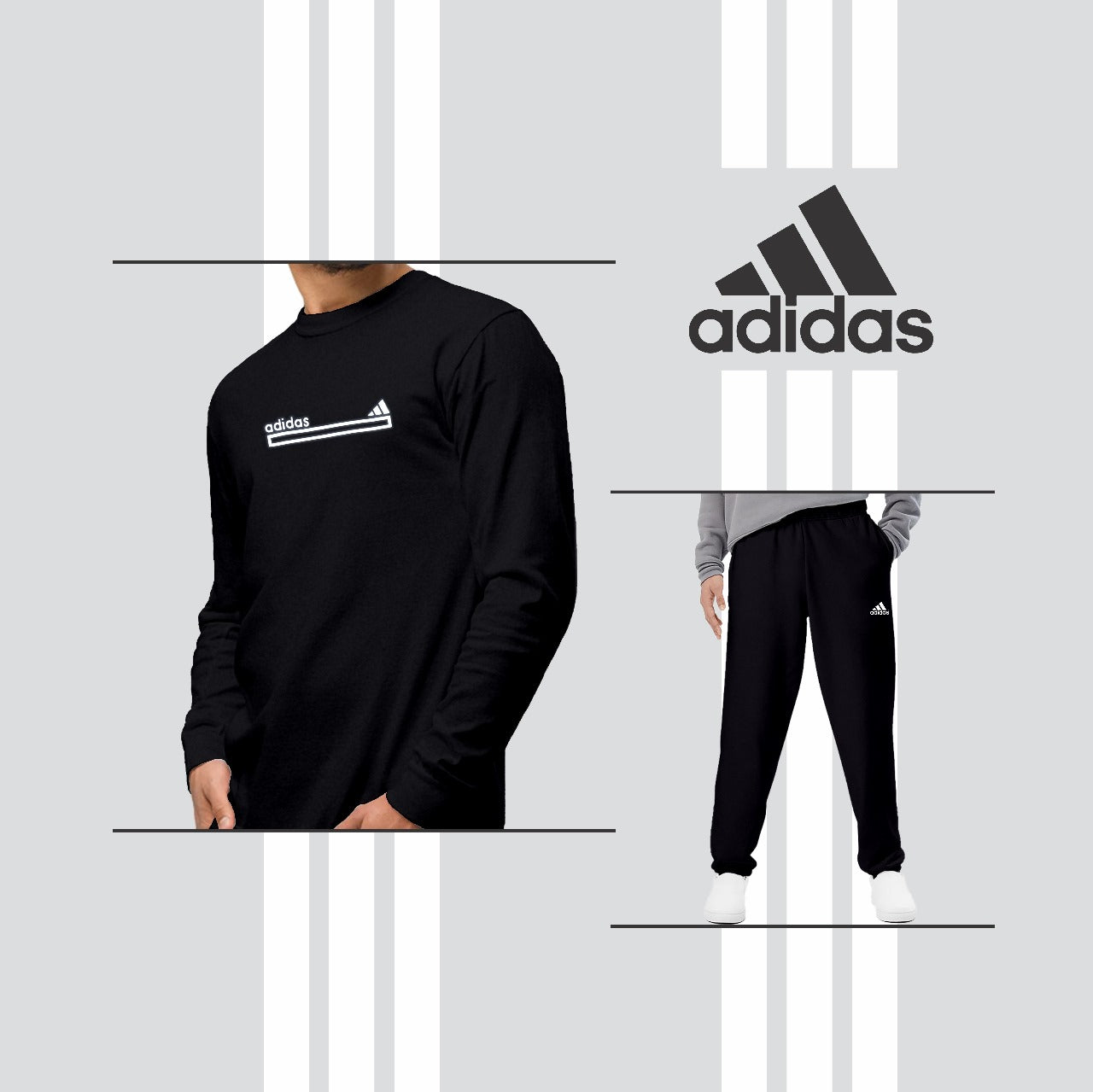 Men track suit (Black) 029