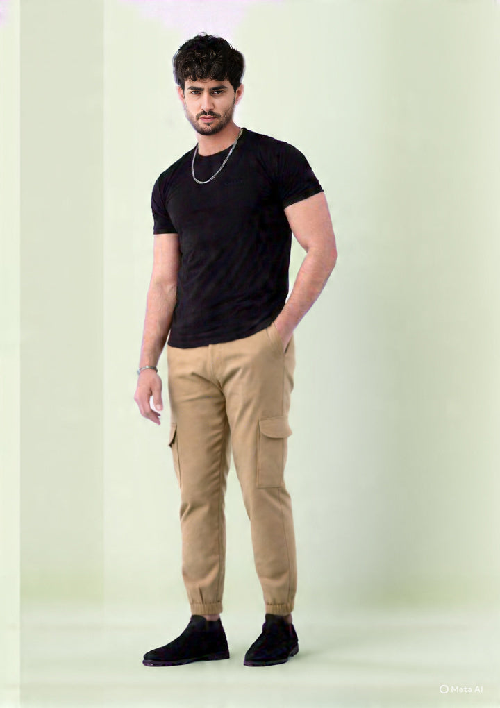 Cargo Trouser in Skin Color