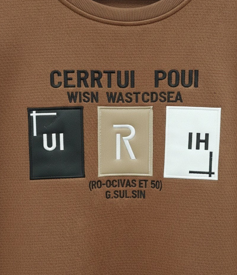 Men Fleece Sweat shirt (Musted)