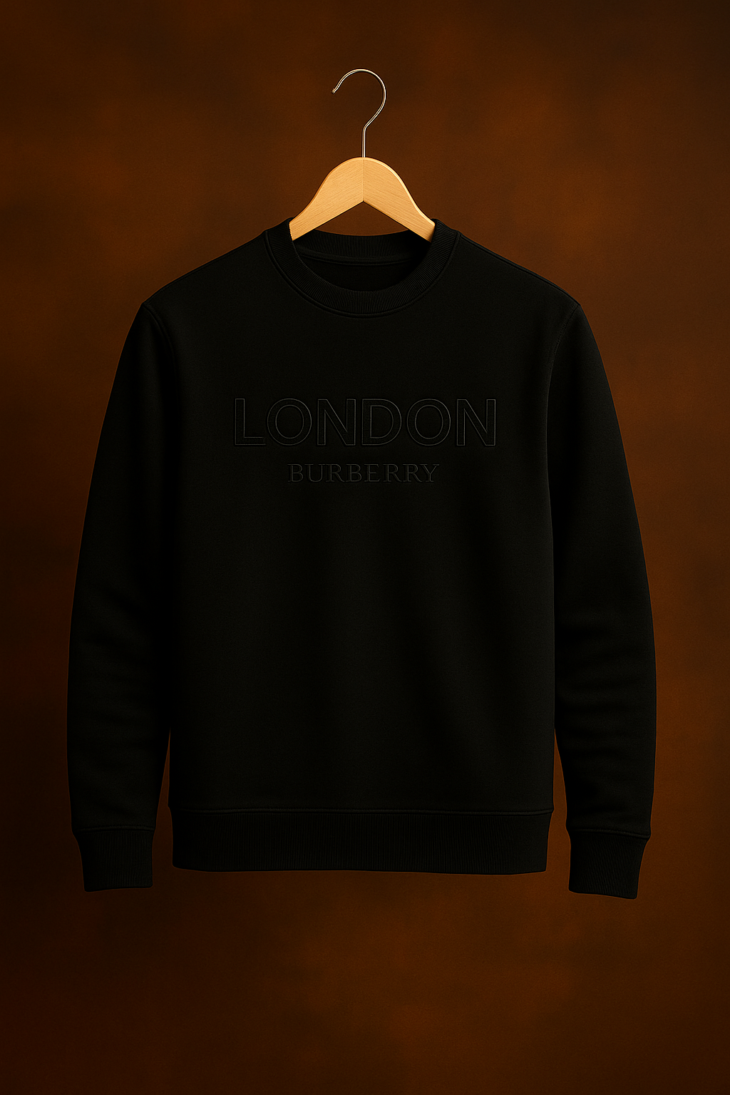 Men Micro Fleece Sweat shirt (Black)