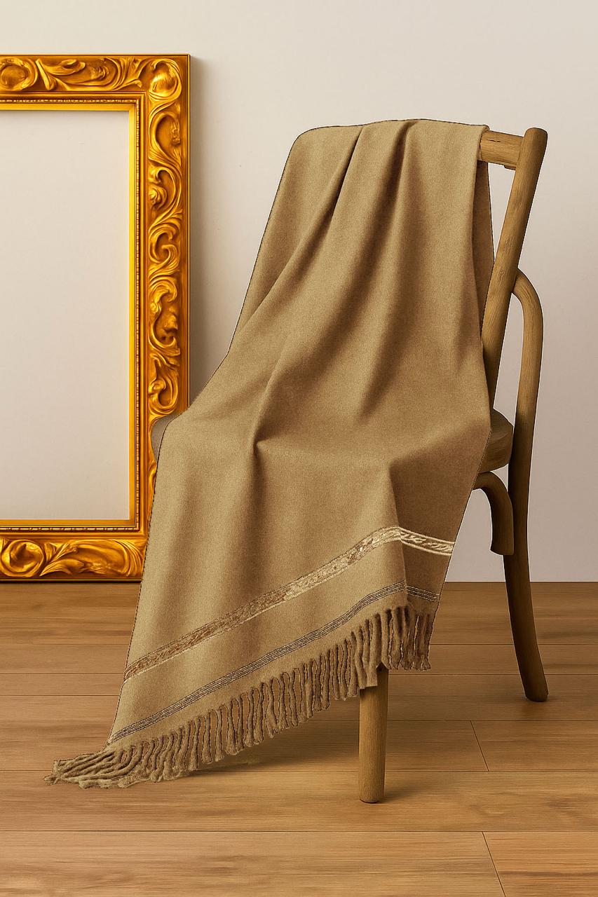 Swati Handmade Shawl (Camel)