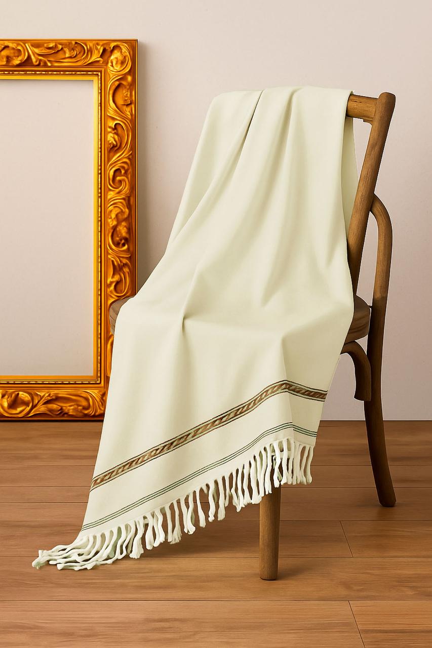 Swati Handmade Shawl (Cream)
