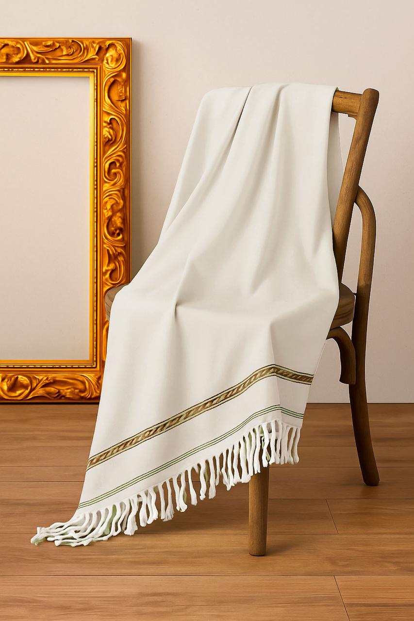 Swati Handmade Shawl (Off White)