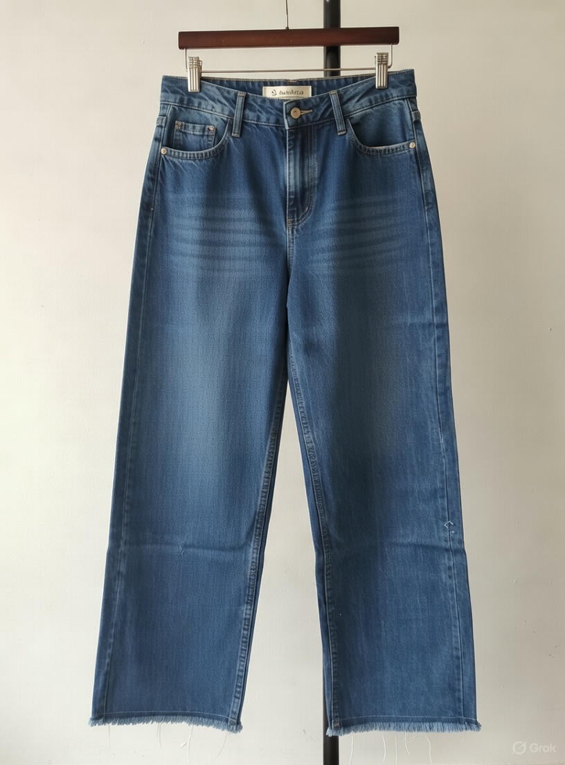 Relaxed Straight Fit Jeans