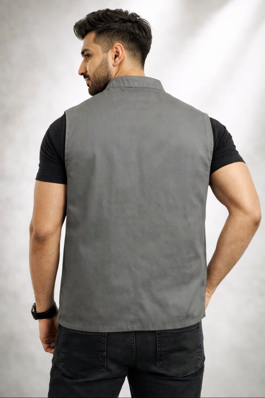Sidhu Jacket 6 Pockets (Gary color)