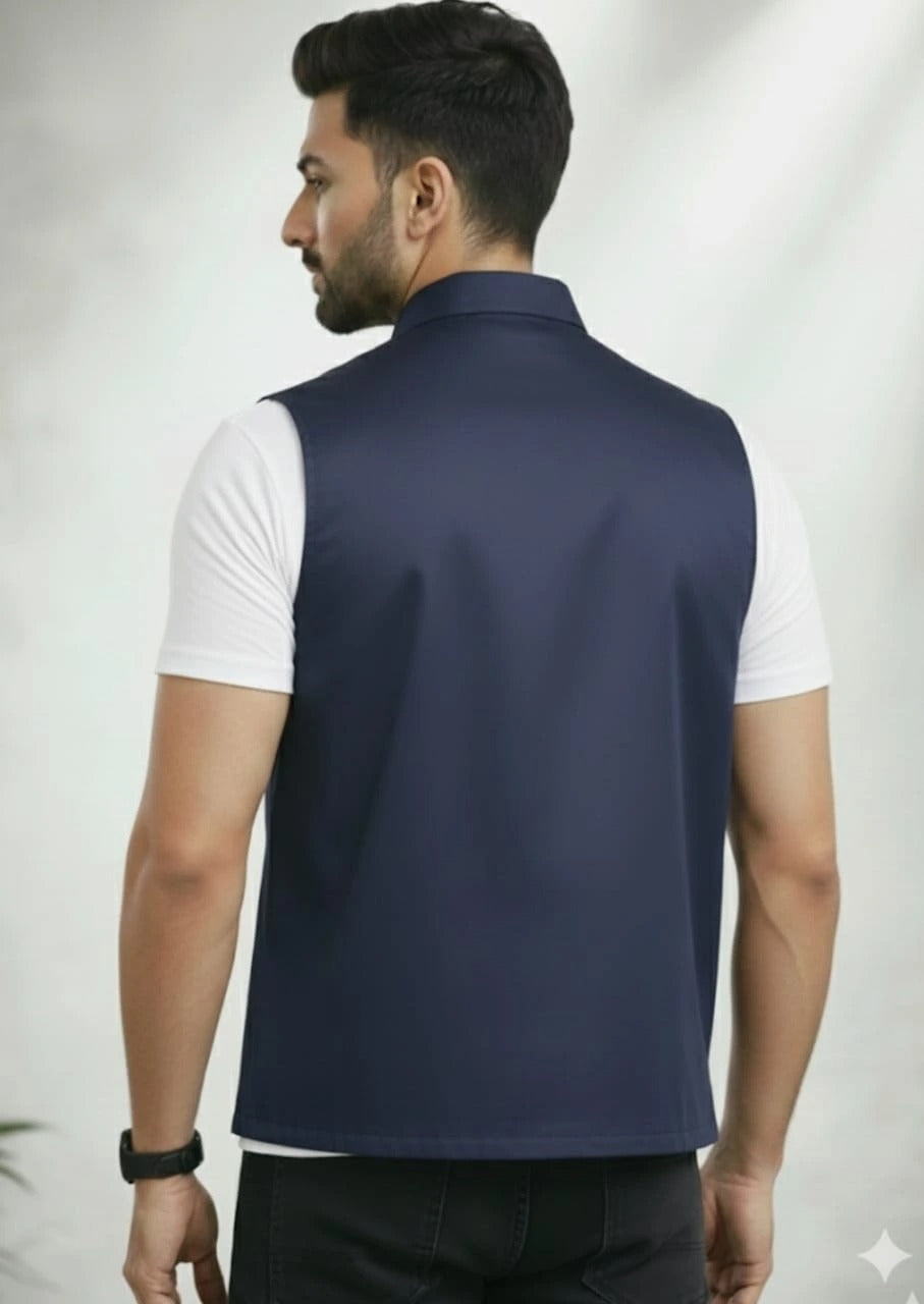 Sidhu Jacket 6 Pockets (Navyblue color)