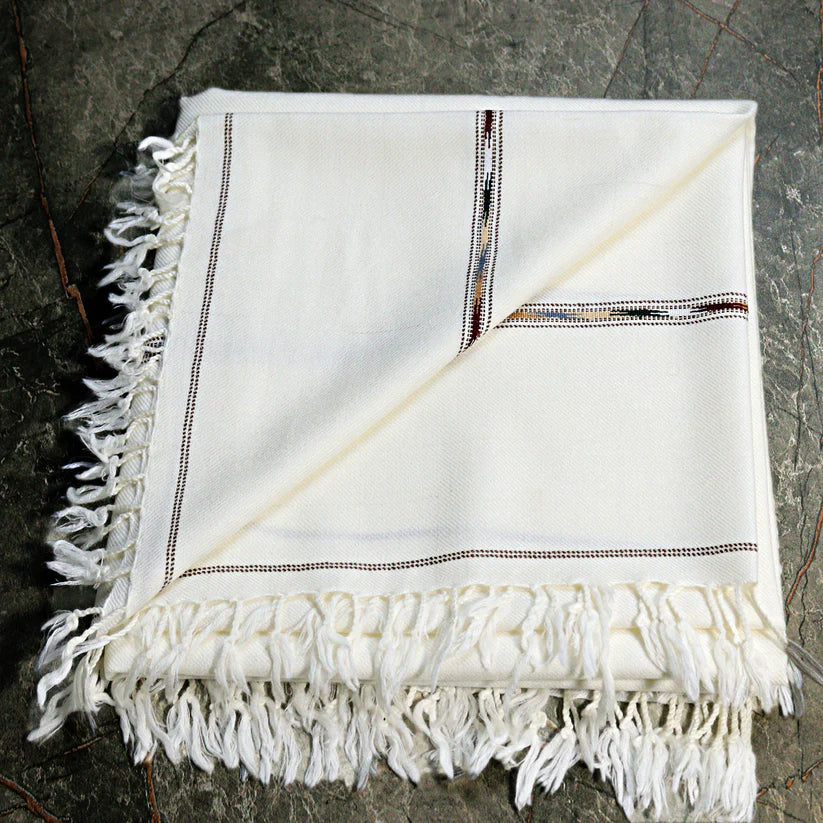 72 fine, Pure Pashmina Off White