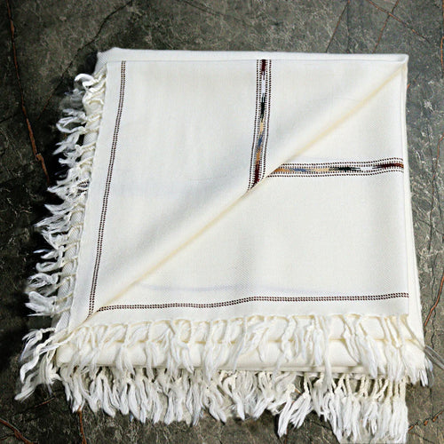 72 fine, Pure Pashmina Off White