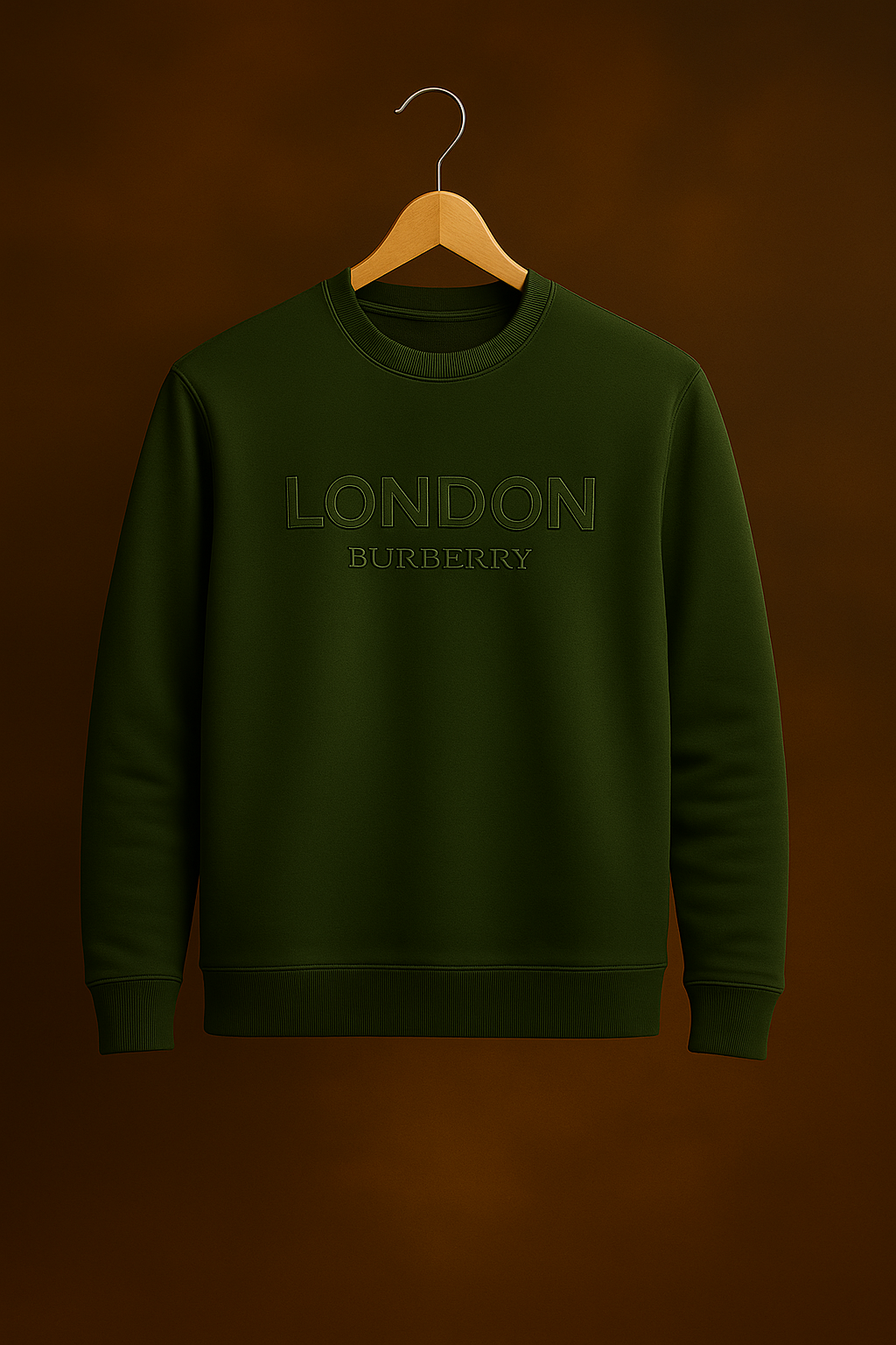 Men Micro Fleece Sweat shirt (olive)